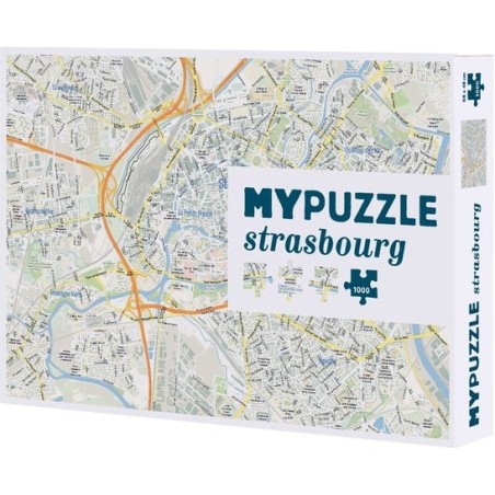 Mypuzzle Strasbourg 1000 Pièces - Jeux de société - MyPuzzle - Helvetiq