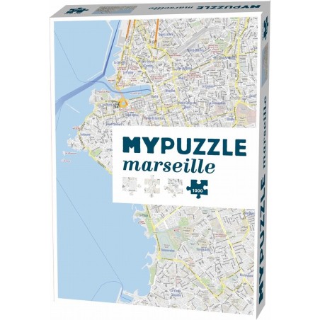 Puzzle 1000 pièces : mypuzzle marseille - Helvetiq