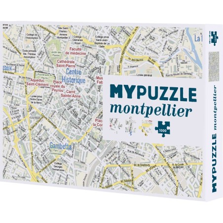 Mypuzzle Montpellier 1000 Pièces - MyPuzzle - Helvetiq