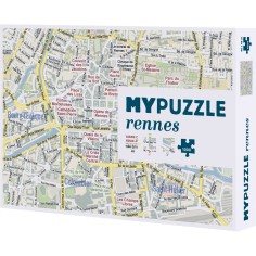 My puzzle Rennes 1000 pièces - Helvetiq