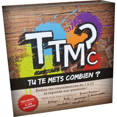Ttmc - Tu Te Mets Combien? - Jeu de société - Editions de Base - Ttmc -  Pixie Games