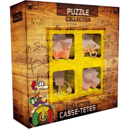 Casse Têtes Bois: Expert - Jeux classiques - Casse-têtes - Eureka Puzzle - Eureka 3d Puzzle