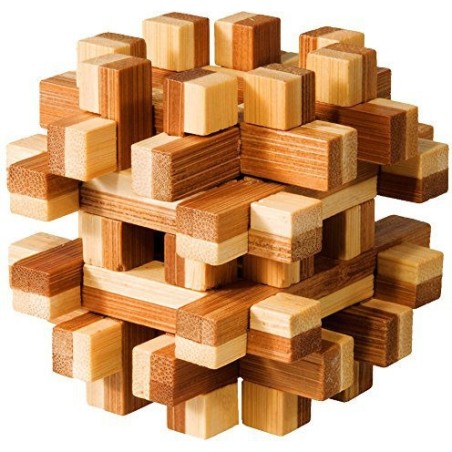 Casse Tête Bambou - Architecture - Jeux classiques - Jeux de société - Fridolin