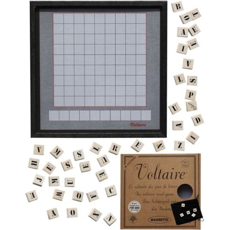 Voltaire 48 lettres Magnétique - Jeux classiques - Jeux de société - Jeux - Jeandel