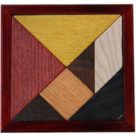 Tangram avec livret - Jeux classiques - Jeux de société - Jeux - Jeandel