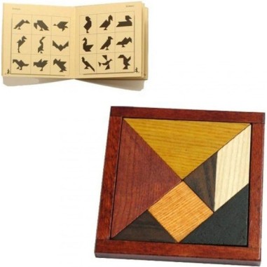Tangram avec livret - Jeux classiques - Jeux de société - Jeux - Jeandel