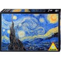 Puzzle 1000 pièces - Van Gogh : La nuit étoilée - Piatnik