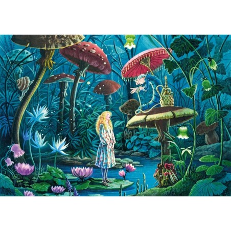 Alice au Pays des Merveilles - Magnin 100 pièces - Jeux classiques - Pmwd - Puzzle Michèle Wilson
