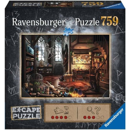 Puzzle 759 pièces : escape puzzle : l'antre du dragon - Ravensburger