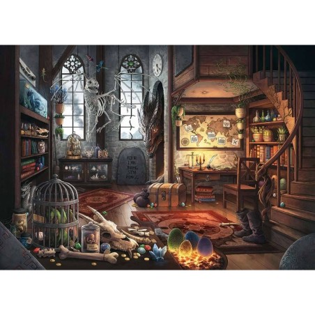 Puzzle 759 pièces : escape puzzle : l'antre du dragon - Ravensburger