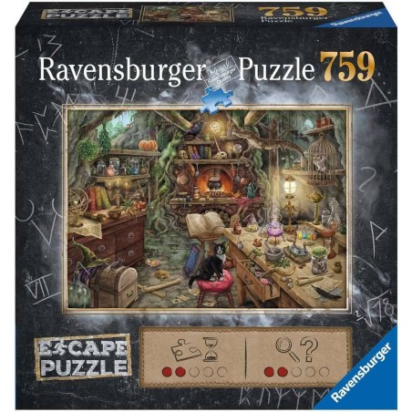 Puzzle 759 pièces : escape puzzle : cuisine de sorcier - Ravensburger