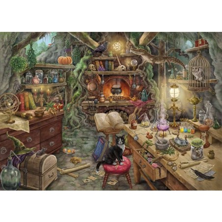 Puzzle 759 pièces : escape puzzle : cuisine de sorcier - Ravensburger