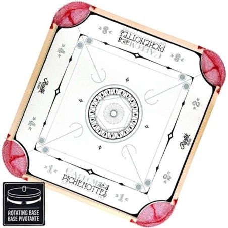 Carrom / Pichenottes 2 en 1 - Jeux classiques - Rustik