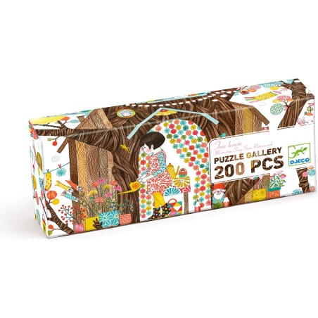 Puzzle Gallery: Tree House - 200 Pièces - Jeux enfants - Djeco