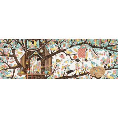 Puzzle Gallery: Tree House - 200 Pièces - Jeux enfants - Djeco