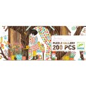 DJ07641 - Puzzle Gallery - Tree house - 200 pcs - Djeco