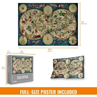 Puzzle - Celestial - 1000 Pièces - Puzzle Michèle Wilson - Pmwd - Jeux classiques - Cloudberries