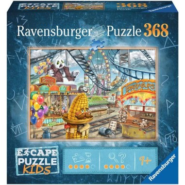 Escape puzzle Kids 368 pièces : Le parc d'attractions - Ravensburger
