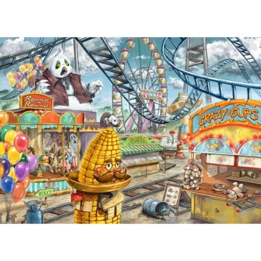 Escape Puzzle Kids - Le Parc d'attractions - Jeux classiques - Ravensburger