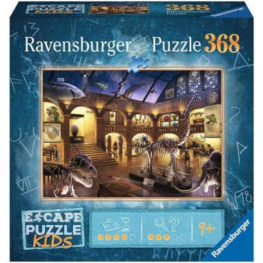 Escape puzzle Kids 368 pièces : Une nuit au musée - Ravensburger