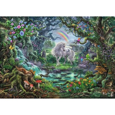 Puzzle 759 pièces : escape puzzle : licorne - Ravensburger