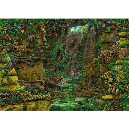 Escape puzzle 759 pièces : temple ankor wat - Ravensburger