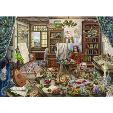 Puzzle 759 pièces : escape puzzle : atelier d'artiste - Ravensburger