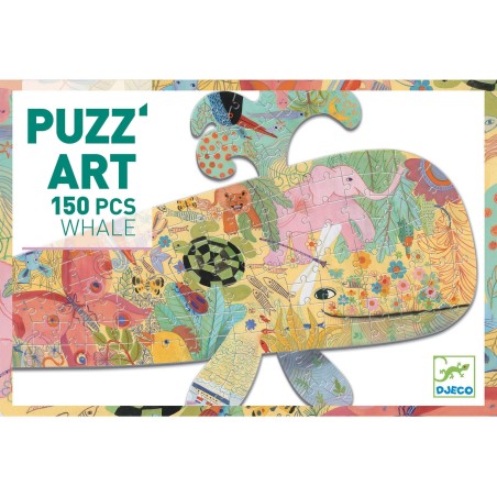 Puzzle Puzz'Art - Whale 150 pièces - Jeux classiques - Djeco