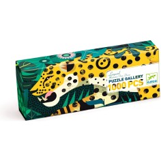 DJ07645 - Puzzle Gallery - Leopard - 1000 pcs - Djeco