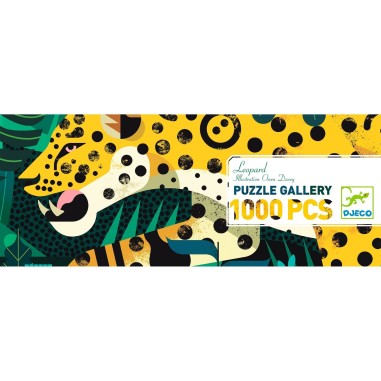 Puzzle Gallery - Leopard - Jeux enfants - Djeco