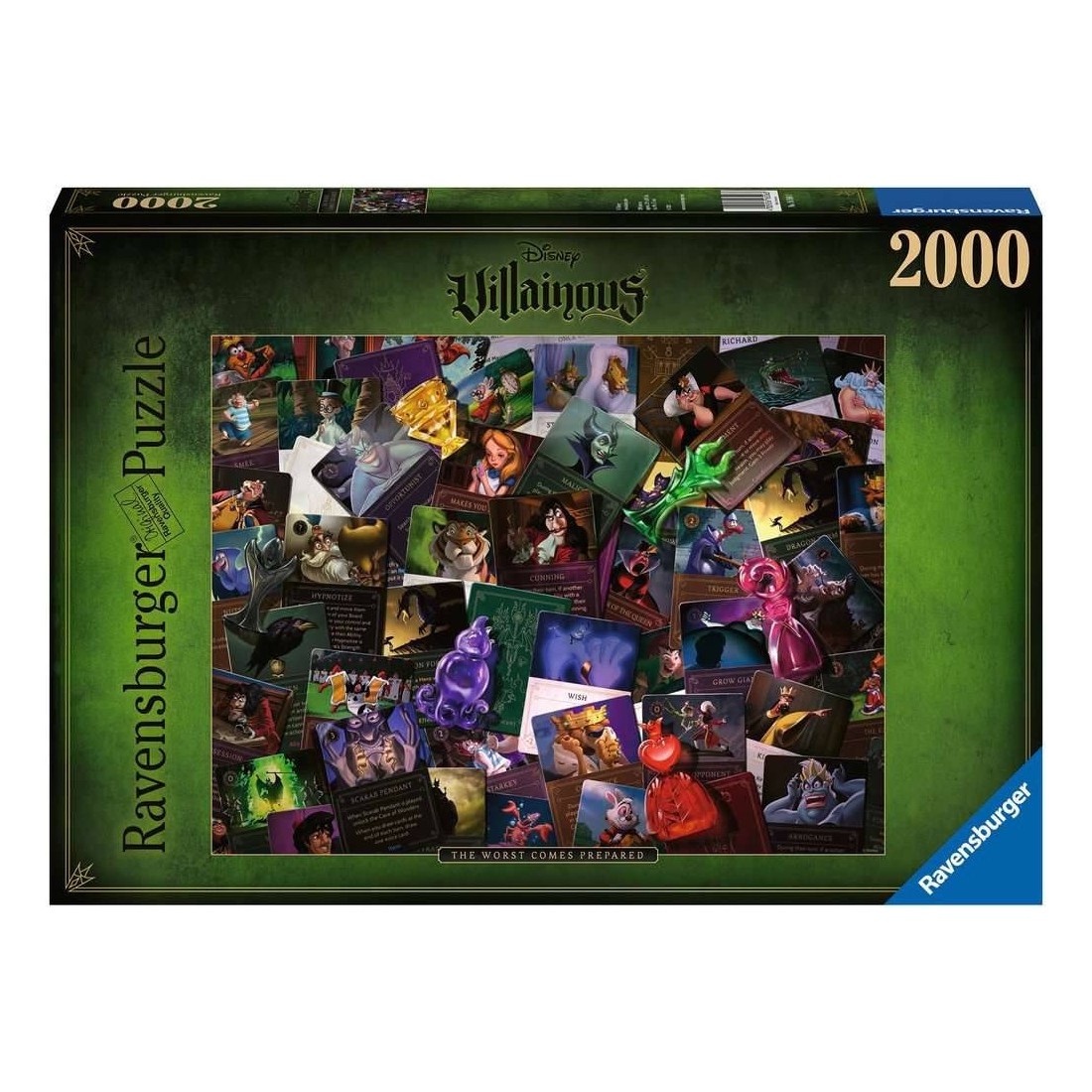 Puzzle Ravensburger Villainous : Méchants (2000 pièces) à prix bas
