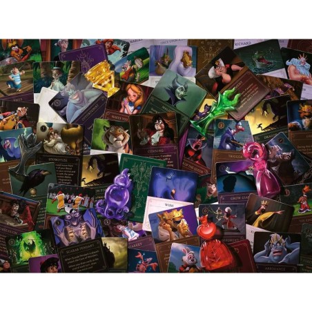 Puzzle 2000 pièces : les méchants disney - collection disney villainous - Ravensburger