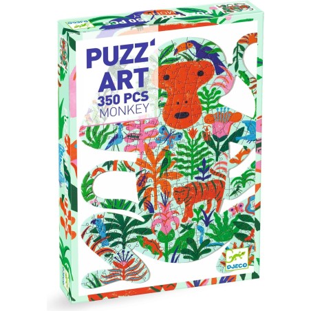 Puzzle Puzz'Art - Monkey - 350 pièces - Jeux classiques - Djeco