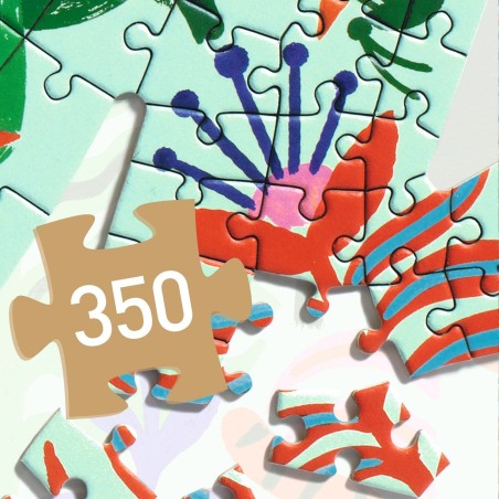Puzzle Puzz'Art - Monkey - 350 pièces - Jeux classiques - Djeco