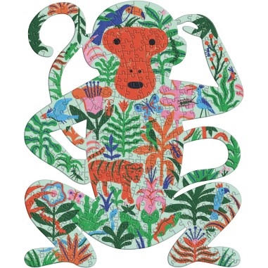 Puzzle Puzz'Art - Monkey - 350 pièces - Jeux classiques - Djeco