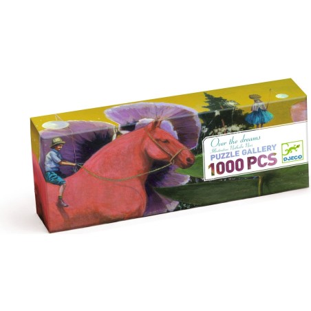 Puzzle Gallery - Somewhere over the dreams - 1000 pcs - Djeco
