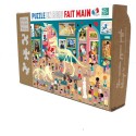 Puzzle Bois Michèle Wilson - Visite au Musée - 50 pcs - Puzzle Michèle Wilson