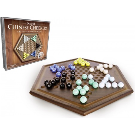 Dame Chinoise Bois Deluxe - Loisirs Nouveaux - Jeux classiques - Ambassador