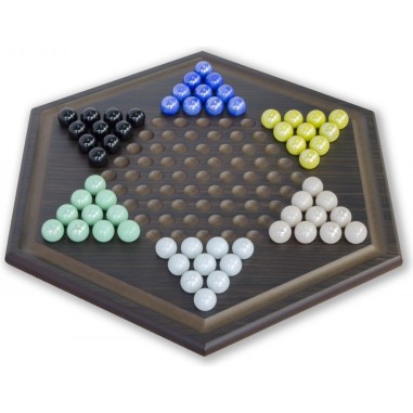 Dame Chinoise Bois Deluxe - Loisirs Nouveaux - Jeux classiques - Ambassador