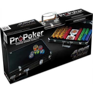 Malette ProPoker 300 jetons en fibre de carbone - Ambassador