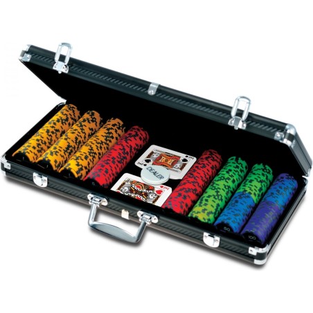 Malette ProPoker 300 jetons en fibre de carbone - Loisirs Nouveaux - Jeux classiques - Ambassador