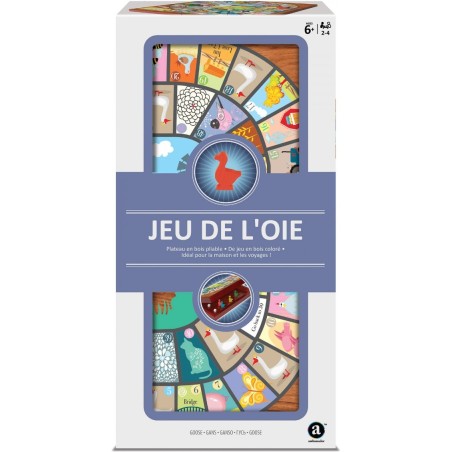 Jeu de l'Oie Pliable - Loisirs Nouveaux - Jeux classiques - Ambassador