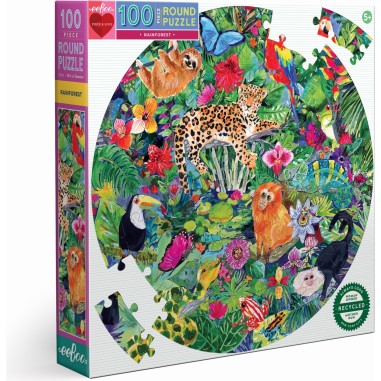 Puzzle de 100 pièces EEBOO, le marché écologique