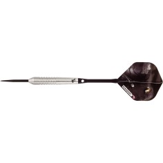 3 Fléchettes Wizard tungstène 22g - pointes acier - Elkadart