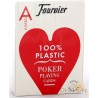 Jeu de cartes Poker 100% plastique Jumbo index - Fournier