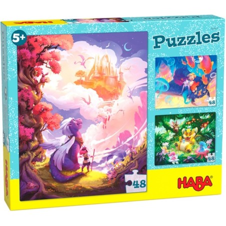 Puzzles - Au pays fantastique - Haba