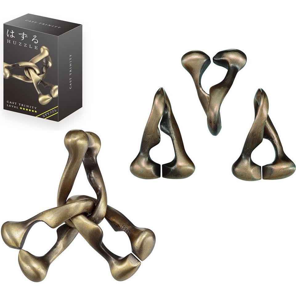 CasseTête Huzzle Cast Trinity diff.6 Hanayama
