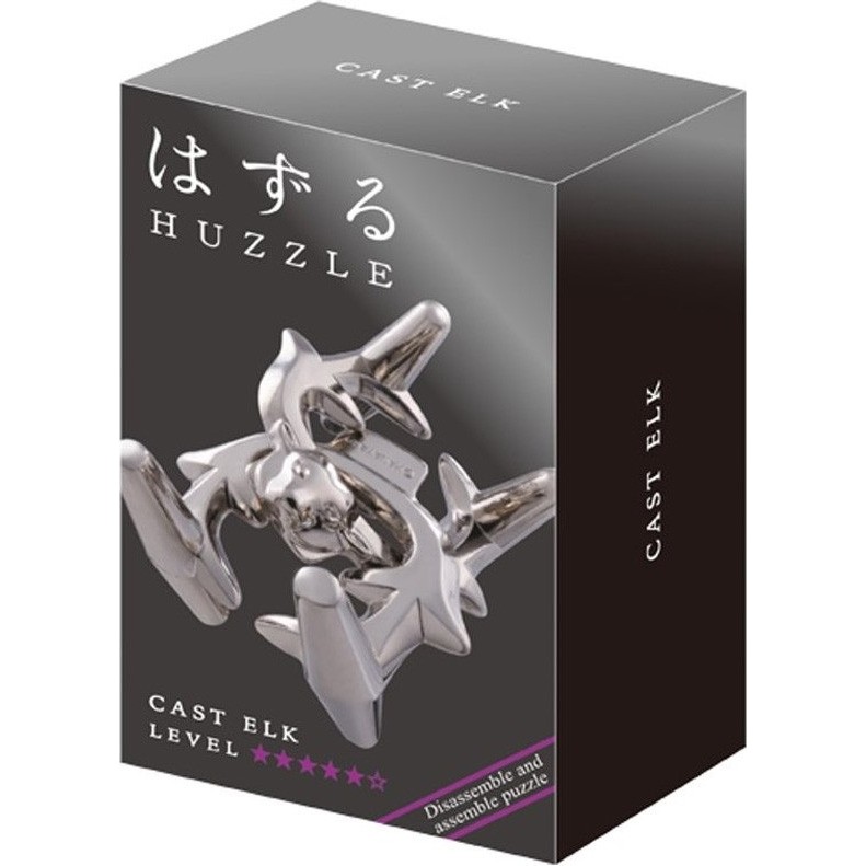 CasseTête Huzzle Cast Elk diff.5 Hanayama