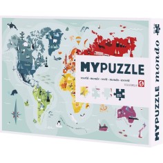 Puzzle 260 pièces : Carte du monde MyPuzzle Monde - Helvetiq