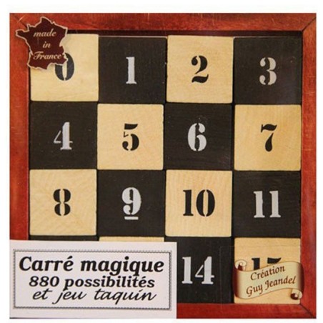 Carré magique - Jeux classiques - Jeux de société - Jeux - Jeandel